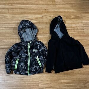 DKNY Camouflage and Black Kids Hoodies